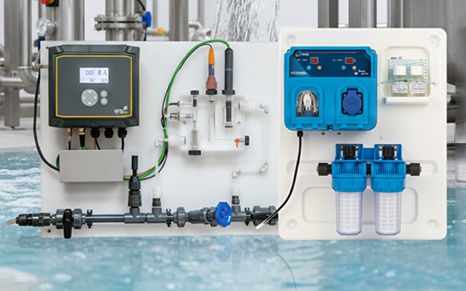 AUTOMATICE LA CALIDAD DEL AGUA Y OLVÍDESE DEL CONTROL MANUAL DE CLORO Y PH